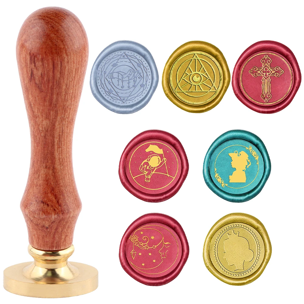 مجموعة ختم الشمع 1 رأس ختم نحا - مراجعة Wax Seal Stamp Set وسعره