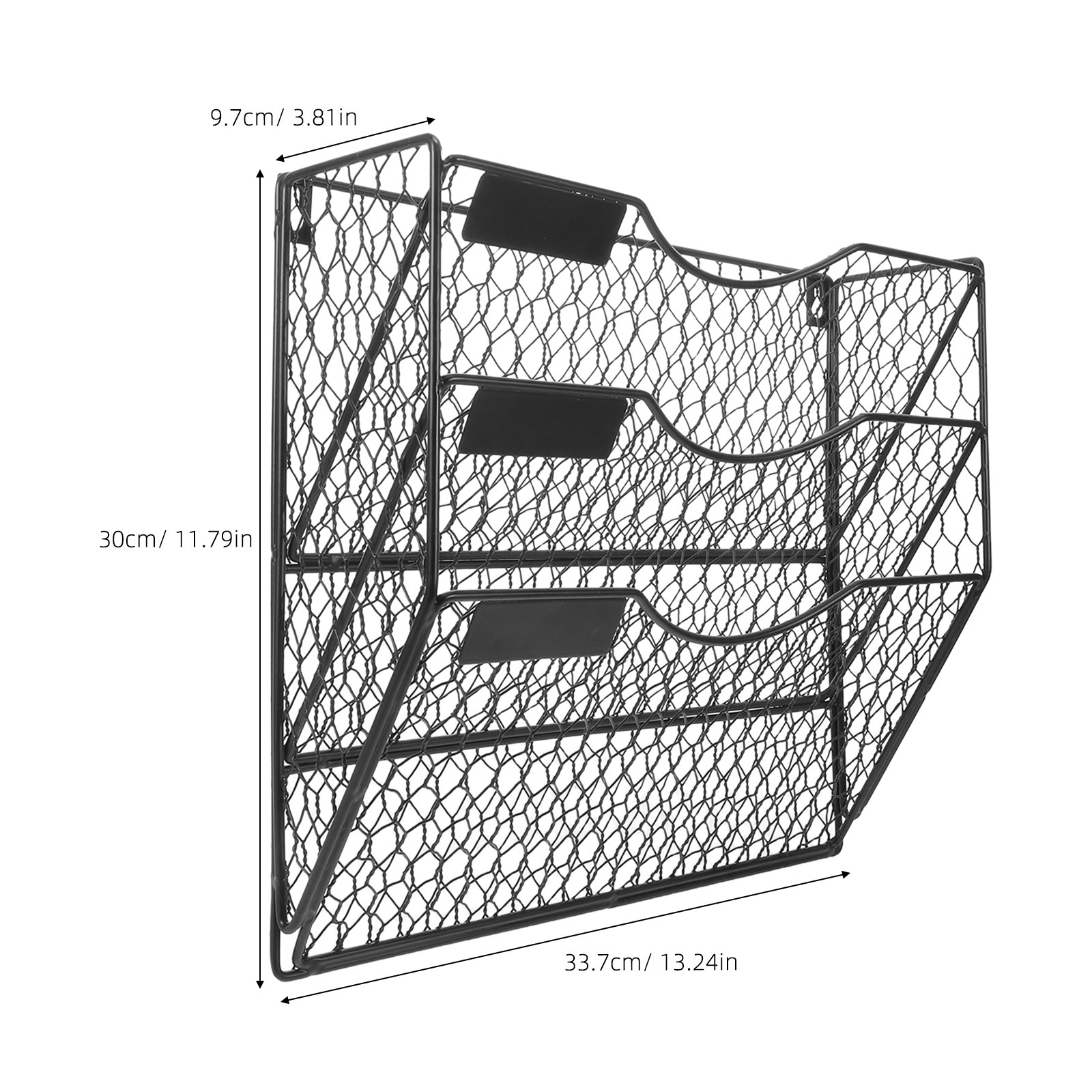 حامل ملفات جداري ثلاثي الطبقات - مراجعة Magazine Holder Rack وسعره