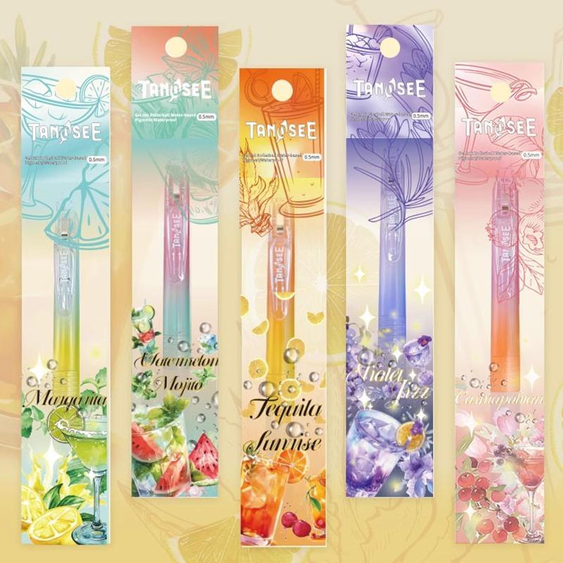 TANOSEE TS-JJ15 كوكتيل محدودة  - مراجعة Zebra Pen Sarasa وسعره